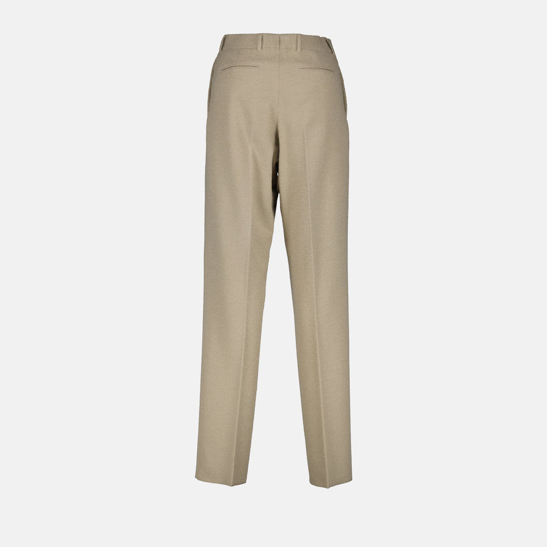 Pantalon à pinces en laine