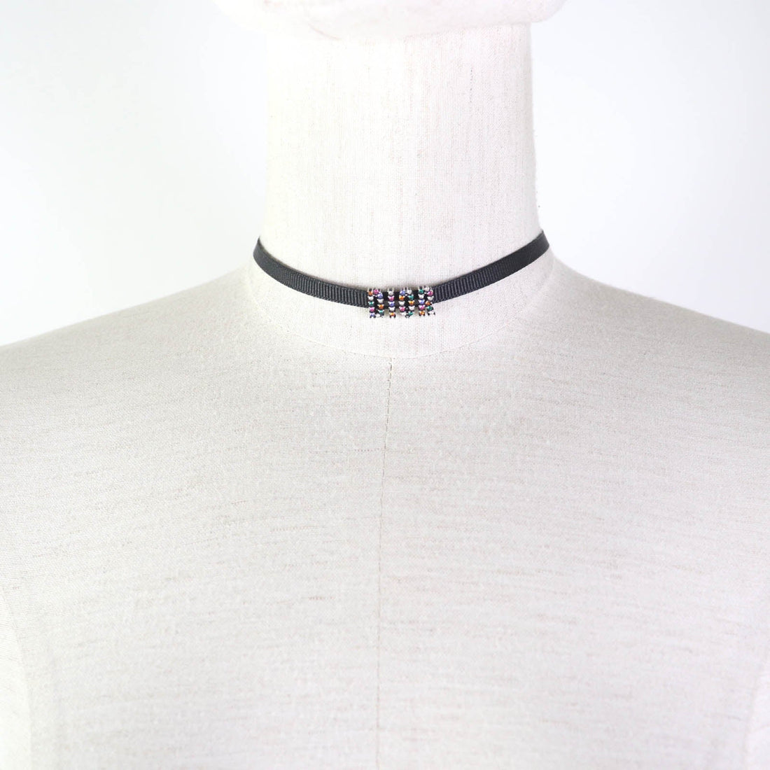 Christian Dior choker ? Black multicolor