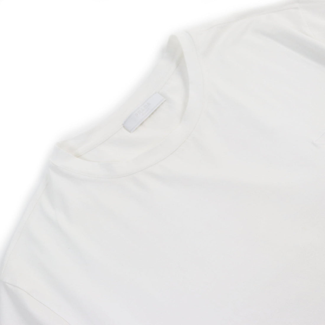 PRADA Short sleeve T-shirt UJN712 cotton white XL