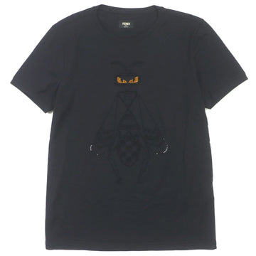 FENDI Short sleeve T-shirt FY0894 cotton black S