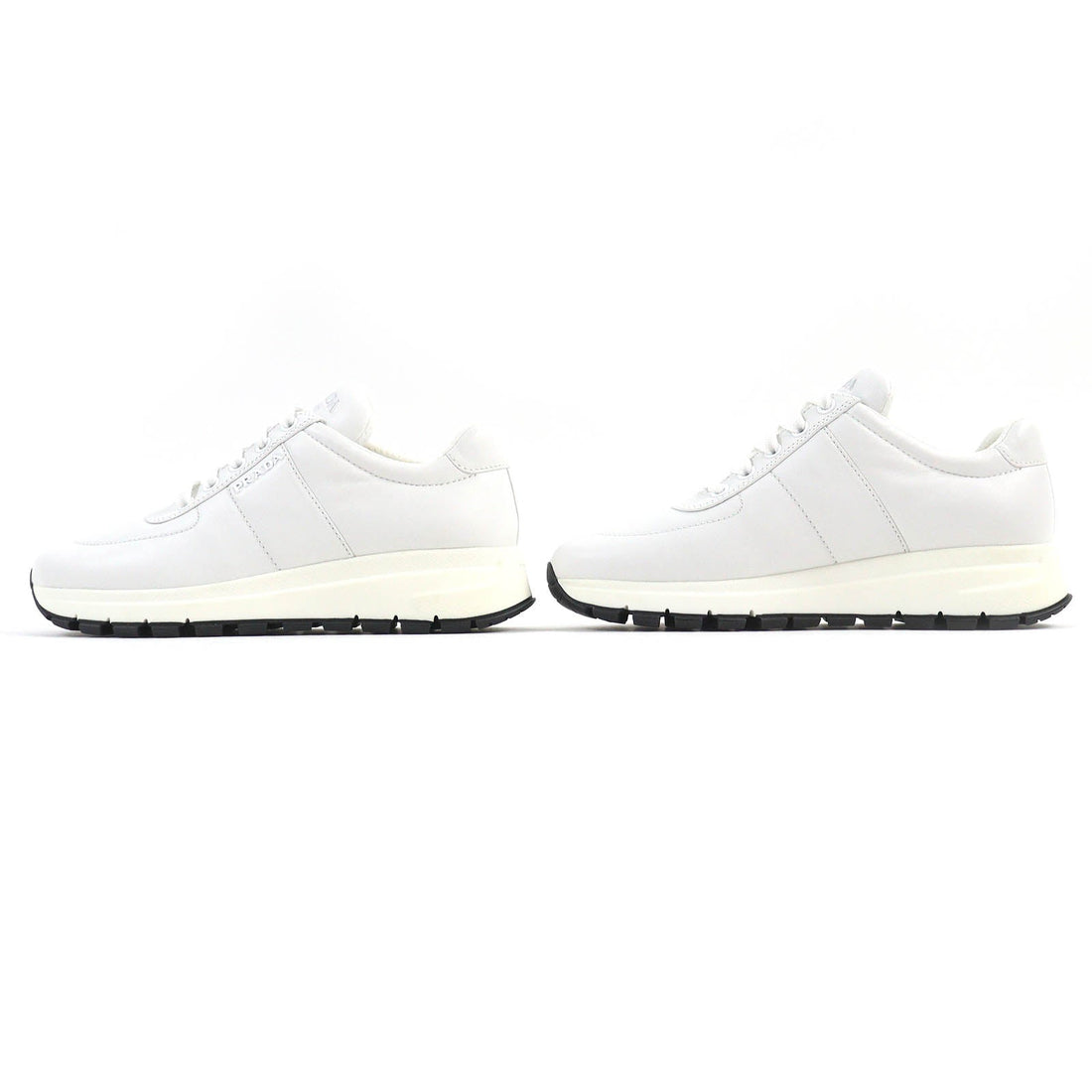 PRADA Low cut sneakers 1E553L leather white 36