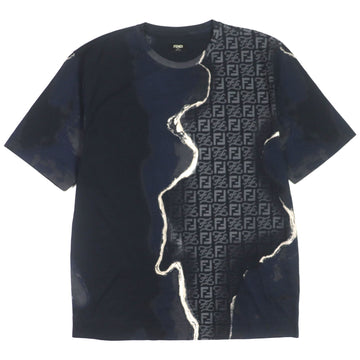 FENDI Short sleeve T-shirt FY0936 cotton Black navy M