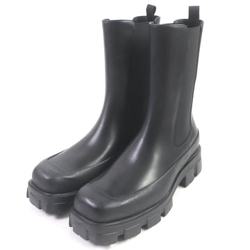 PRADA boots 2UG007 leather black monolith 10