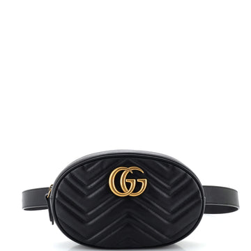 GUCCI GG Marmont Belt Bag Matelasse Leather
