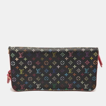 Black Monogram Multicolore Canvas Insolite Pistache Wallet
