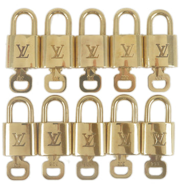 Louis Vuitton Set of 10 Lock & Key Cadena Key Lock