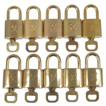 Louis Vuitton Set of 10 Lock & Key Cadena Key Lock