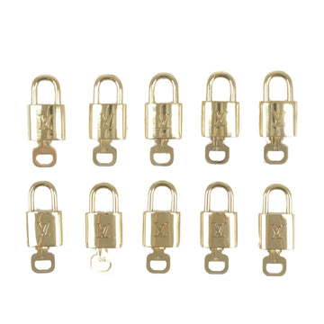Louis Vuitton Set of 10 Lock & Key Cadena Key Lock