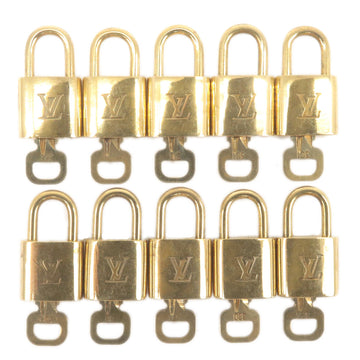 Louis Vuitton Set of 10 Lock & Key Cadena Key Lock