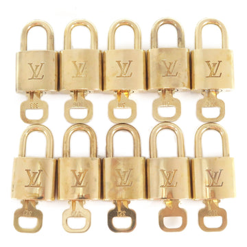 Louis Vuitton Set of 10 Lock & Key Cadena Key Lock