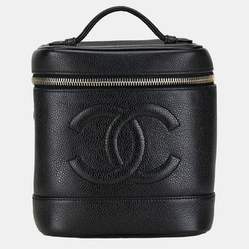 Black Patent Leather Vanity Case Clutch