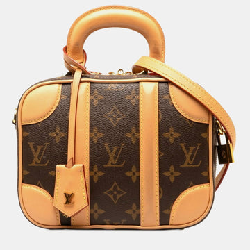 Brown Monogram Canvas Valisette BB Top Handle Bag