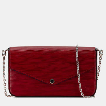 Epi Pochette Felicie Bag