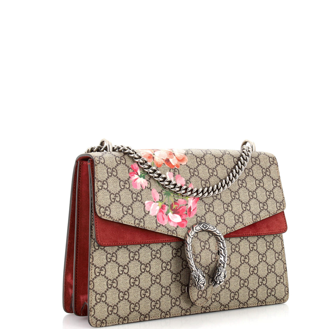Dionysus Bag Blooms Print VS Coated Canvas Small