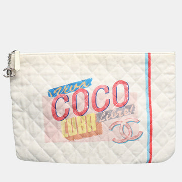 Coco Cuba Fabric Clutch