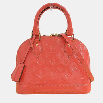 Orange Monogram Vernis Alma BB Bag