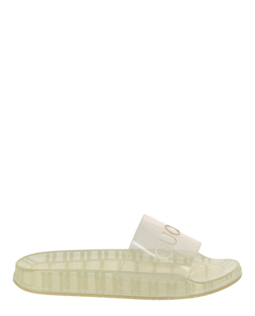 Rubber Logo Slip Ons