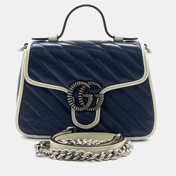 GG Marmont Mini Top Handle Bag