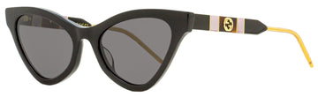 Gucci Women's Cateye Sunglasses VS0597S 001 Black 55mm