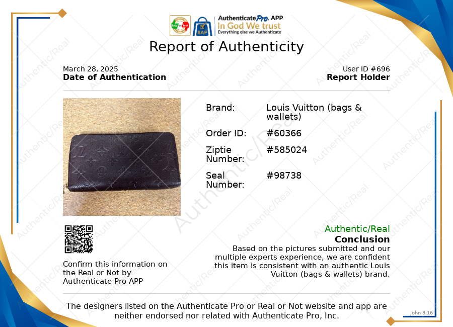 Wallet Luxury Designer By Louis Vuitton, Size: Large