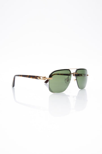 CARTIER C Decor Turtle and Gold Sunglasses (New)