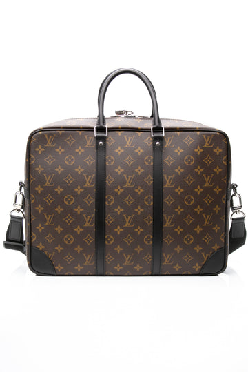 LOUIS VUITTON Porte-Documents Voyage GM Monogram Macassar