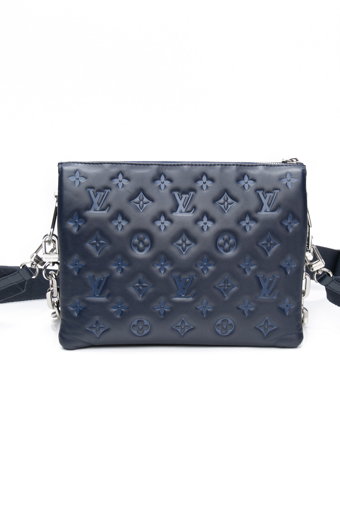 LOUIS VUITTON Navy Coussin PM Crossbody