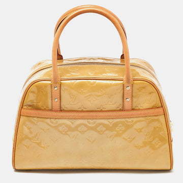 Beige Monogram Vernis Tompkins Square Bag