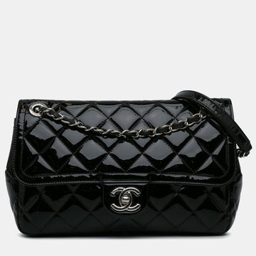 Medium Patent Coco Shine Flap Bag