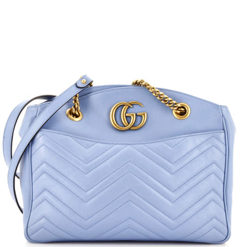 VS Marmont Chain Tote Matelasse Leather Medium
