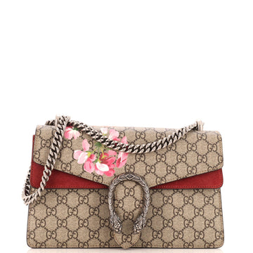 GUCCI Dionysus Bag Blooms Print GG Coated Canvas Small