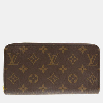 Brown Monogram Canvas Zippy Wallet