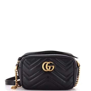 VS Marmont Shoulder Bag Matelasse Leather Mini