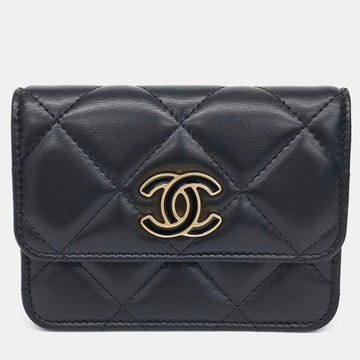 lambskin chain mini belt bag