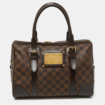Damier Ebene Canvas Berkeley Bag