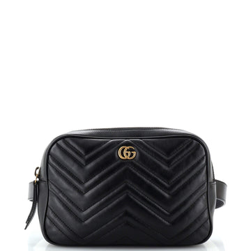 VS Marmont Square Belt Bag Matelasse Leather