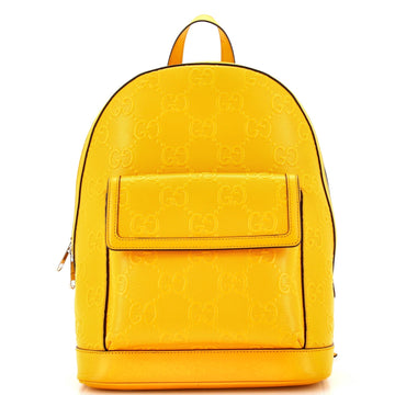 Pocket Backpack VS Embossed Perforated Leather Large