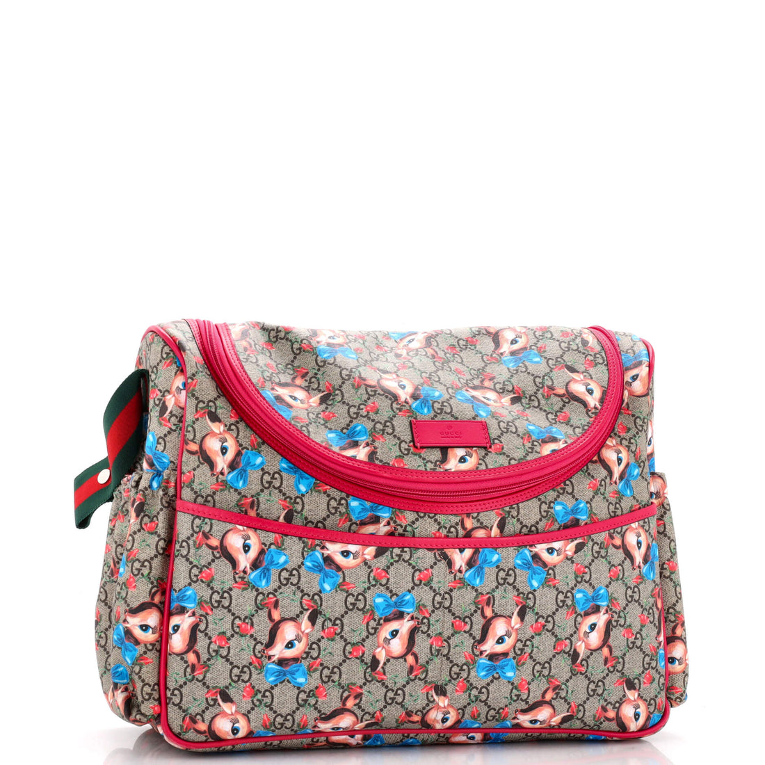 Diaper Bag Printed VS Coated Canvas