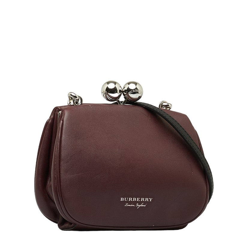 Leather Frame Bag
