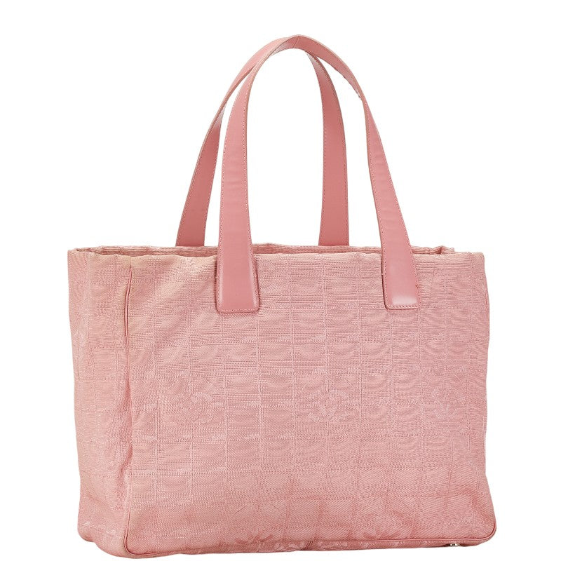 Chanel Nylon Leather Tote Bag
