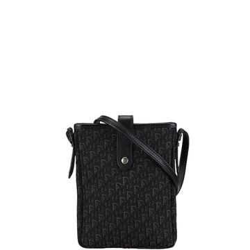 Dior Trotter Canvas Leather Shoulder Bag