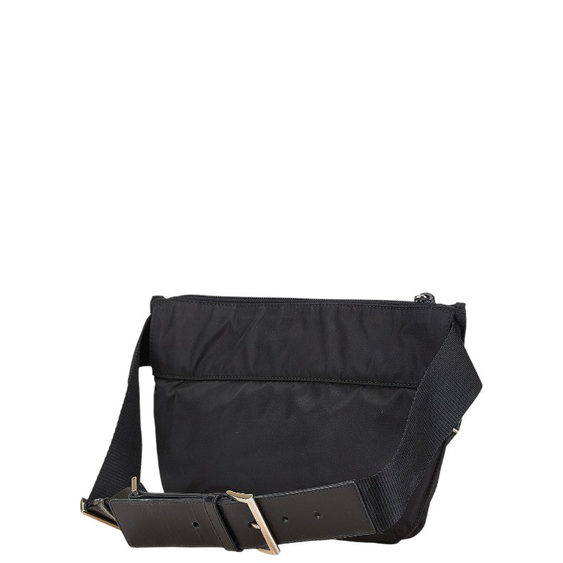 Prada Nylon Triangle Logo Waist Bag in Very Good Condition