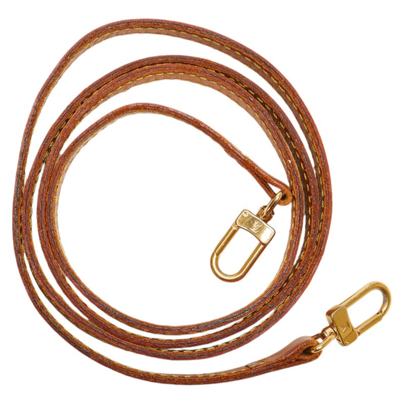 Louis Vuitton Leather Shoulder Strap Beige