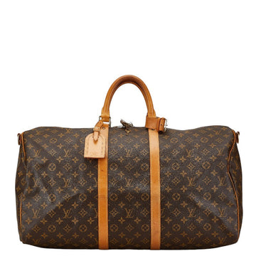 Louis Vuitton Monogram Keepall Bandouliere 55 Bag