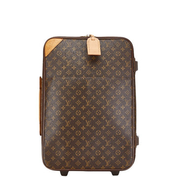 Louis Vuitton Monogram Pegase 55 Suitcase Brown