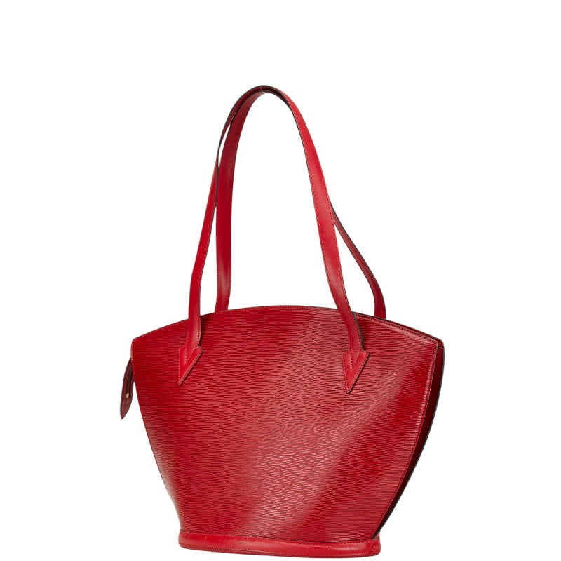 Louis Vuitton Epi Red Leather Shoulder Tote