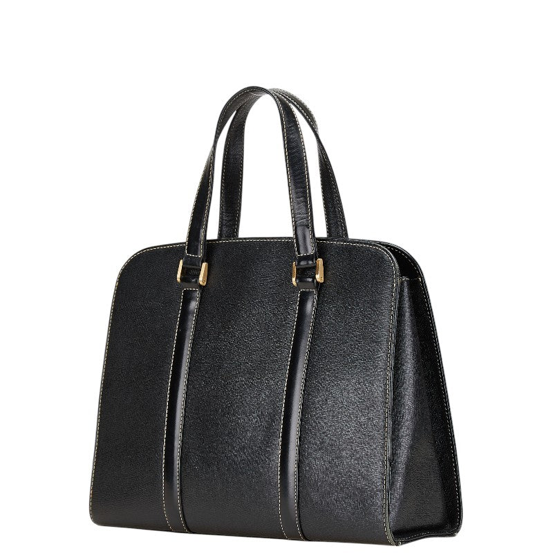 Burberry Leather Nova Check Shadow Horse Handbag