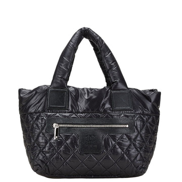 Chanel Nylon Leather Coco Cocoon Tote Bag