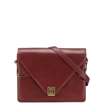 Cartier Must Line Leather Shoulder Bag
