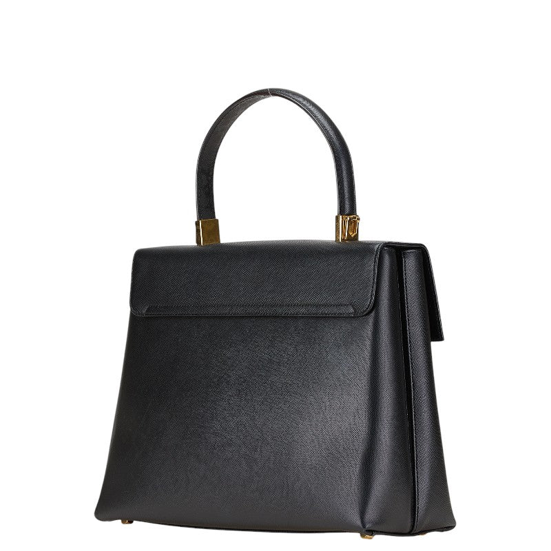 Salvatore Ferragamo Leather Gancini 2way Bag AF-21 0290